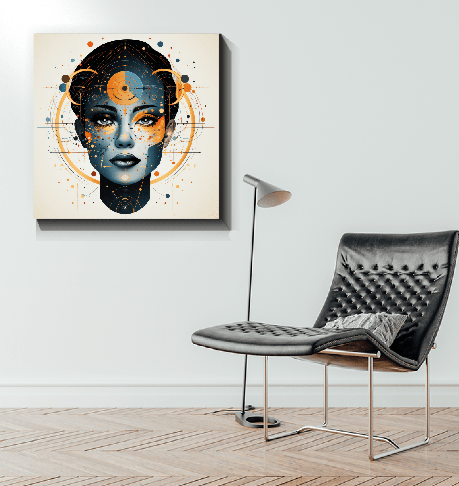 Abstract Portraits of Women: Canvas Art - Beyond T-shirts