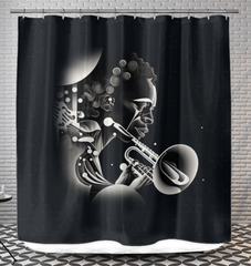 Electronic Essence Shower Curtain