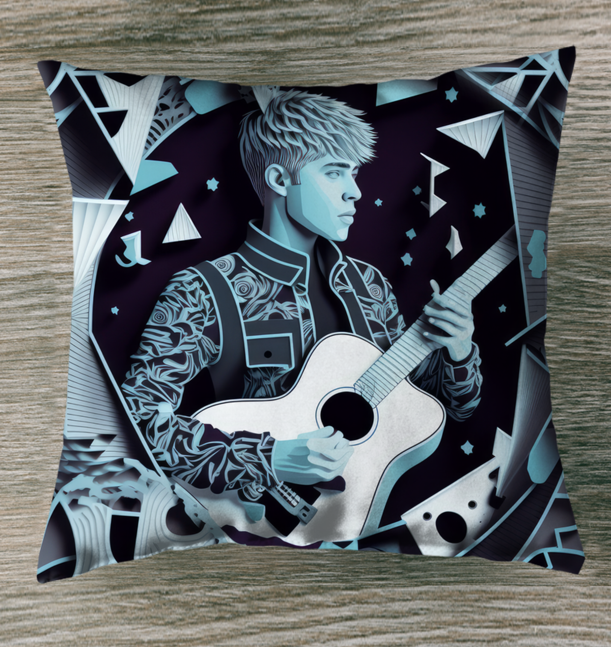 Blues Cushion Indoor Pillow