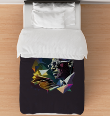 Acoustic Aura Musical Duvet Cover