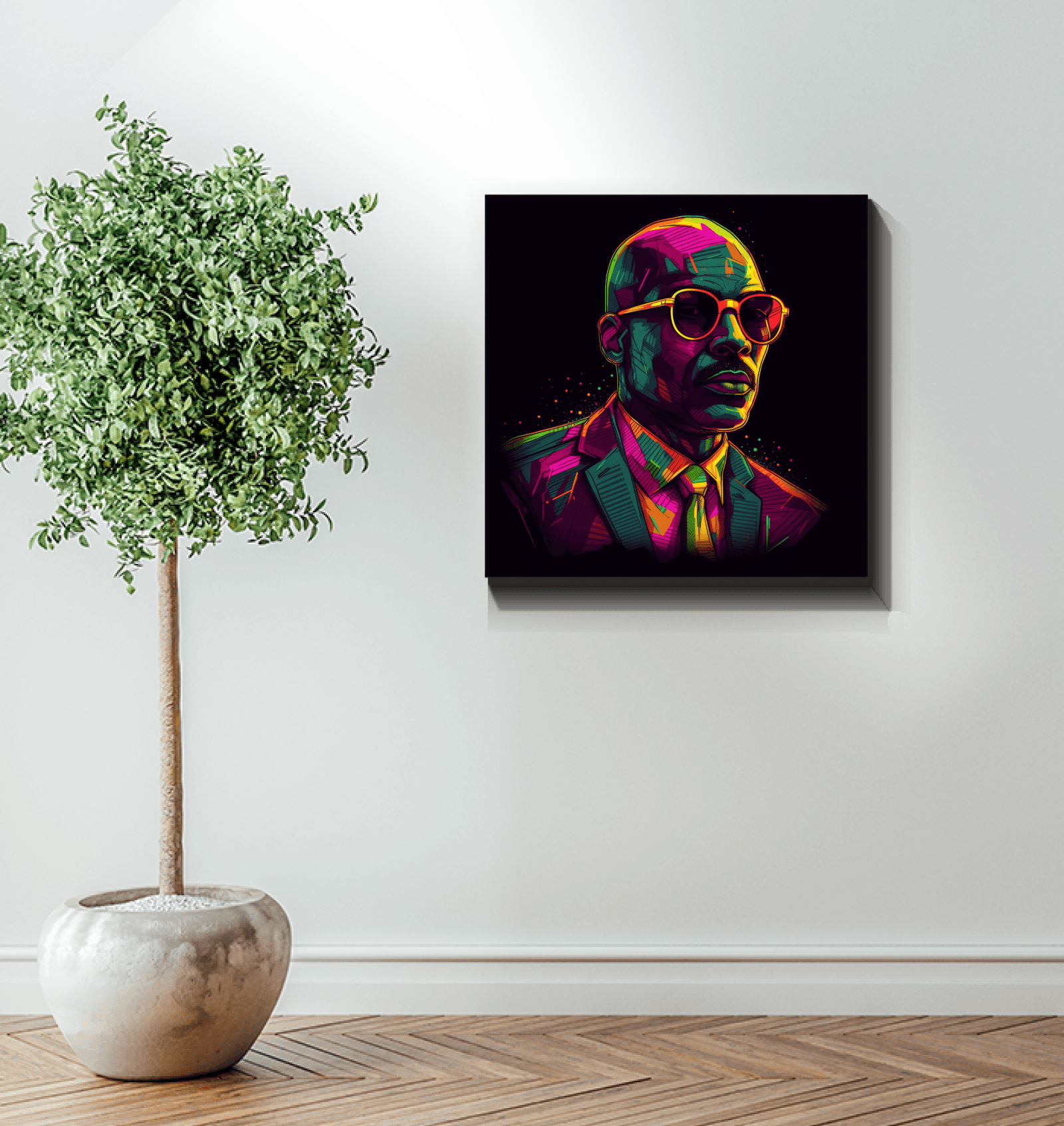 Artistic Abstraction Fashion Canvas - Beyond T-shirts