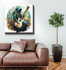 Jazzed Up Canvas Abstract Jazz Music Art