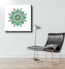 Mandala Fusion Glass Mosaic - Beyond T-shirts