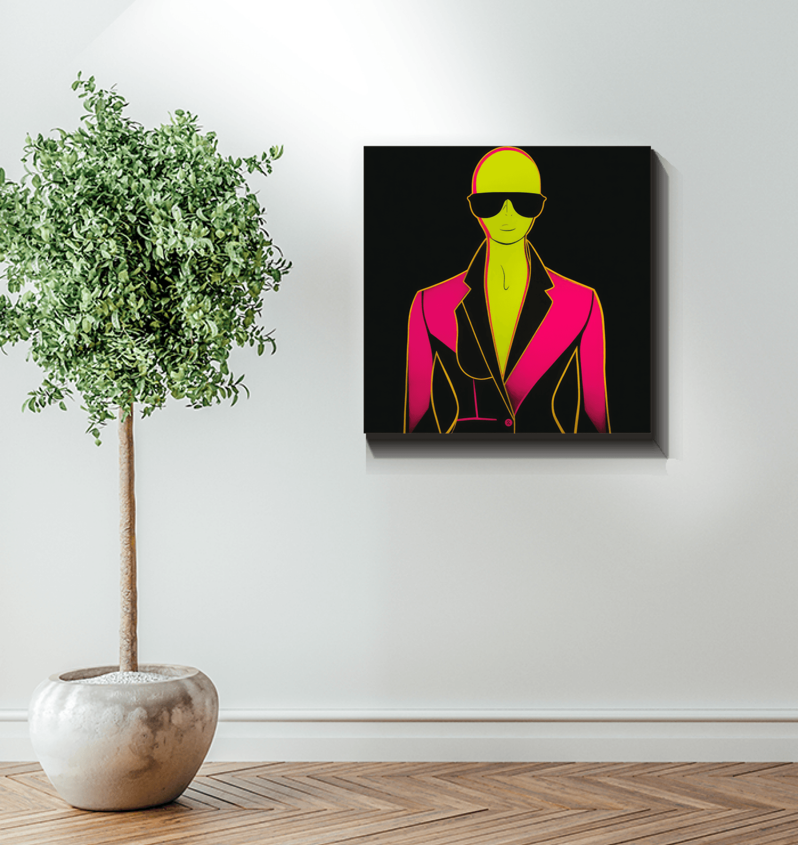Fashionista's Paradise Canvas Art - Beyond T-shirts