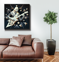 Musical Mirage Wrapped Canvas