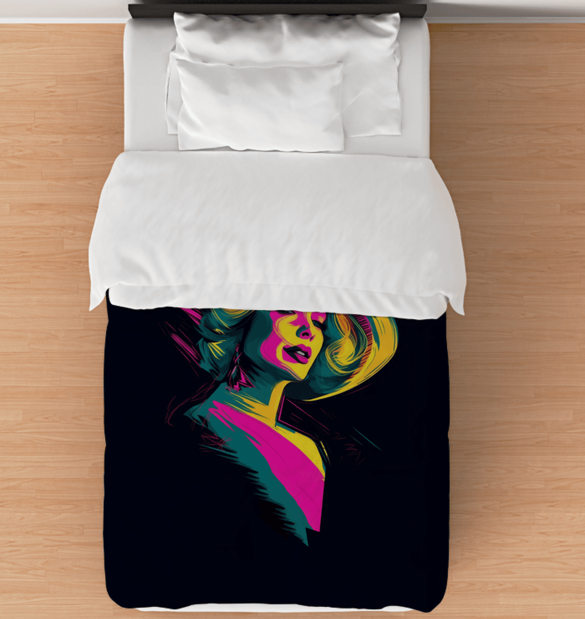 Abstract Artistic Expression Duvet Cover - Beyond T-shirts