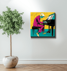 Bluesy Elegance Music Art - Beyond T-shirts