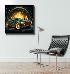 Classic Convertible Wrapped Canvas