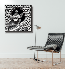 Hip-hop Hues Wrapped Canvas