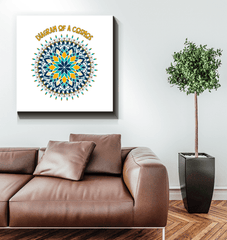 Elephant Mandala Wall Art - Beyond T-shirts