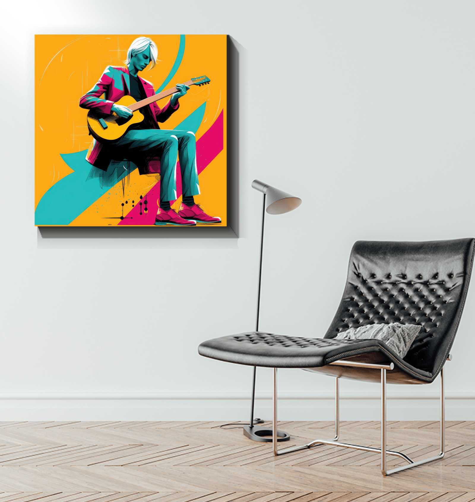 Vintage Vinyl Vibes Canvas - Beyond T-shirts