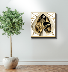 Bassline Brilliance Wrapped Canvas