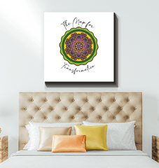 Sacred Geometry Mandala Canvas - Beyond T-shirts