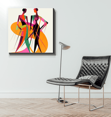 Glamour Graffiti Runway Fusion Canvas - Beyond T-shirts