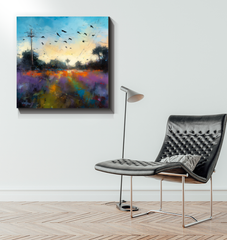 Canyon Carved by Time Wrapped Canvas