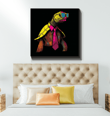 Tranquil Sea Turtle Canvas Art - Beyond T-shirts