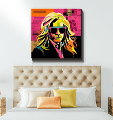 Abstract Vogue Couture Canvas - Beyond T-shirts