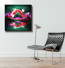 Enchanted Estuary Peaceful Landscape Canvas