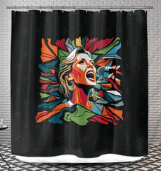 Treble Tranquility Shower Curtain