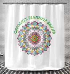 Mandala Of Unity Shower Curtain - Beyond T-shirts