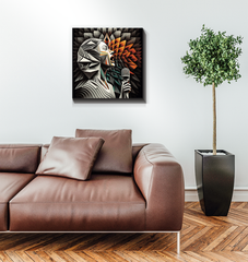 Symphony Silhouette Wrapped Canvas