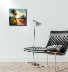 Twilight on the Lake Wrapped Canvas