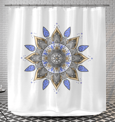 Celestial Mandala Moonlit Curtain - Beyond T-shirts