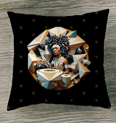 Percussive Patio Outdoor Pillow