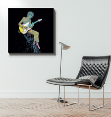 Floral Frolic Wrapped Canvas