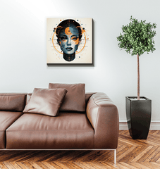 Abstract Portraits of Women: Canvas Art - Beyond T-shirts