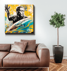 Surfing 5 14 Canvas art in modern decor