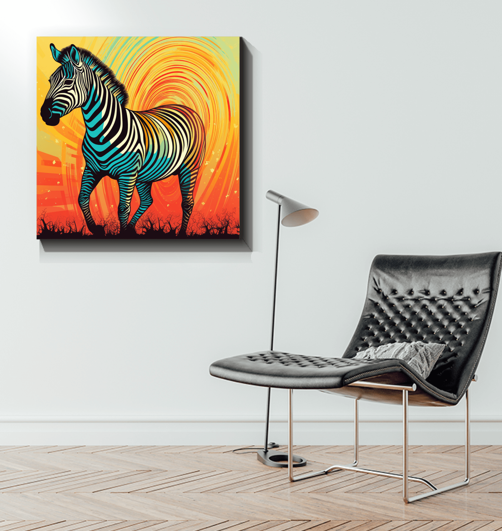 Zebra Foal Innocence Canvas - Beyond T-shirts