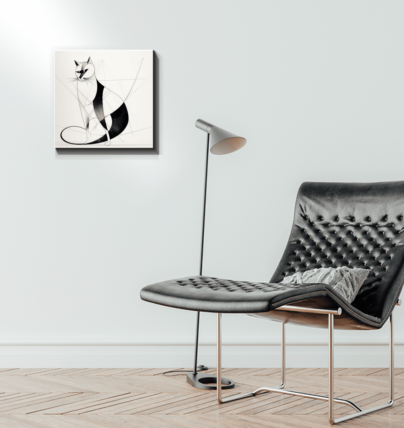 Graceful Tabby Lounge Art - Beyond T-shirts