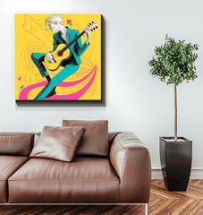 Elegant Couture Harmony Wrapped Canvas - Beyond T-shirts