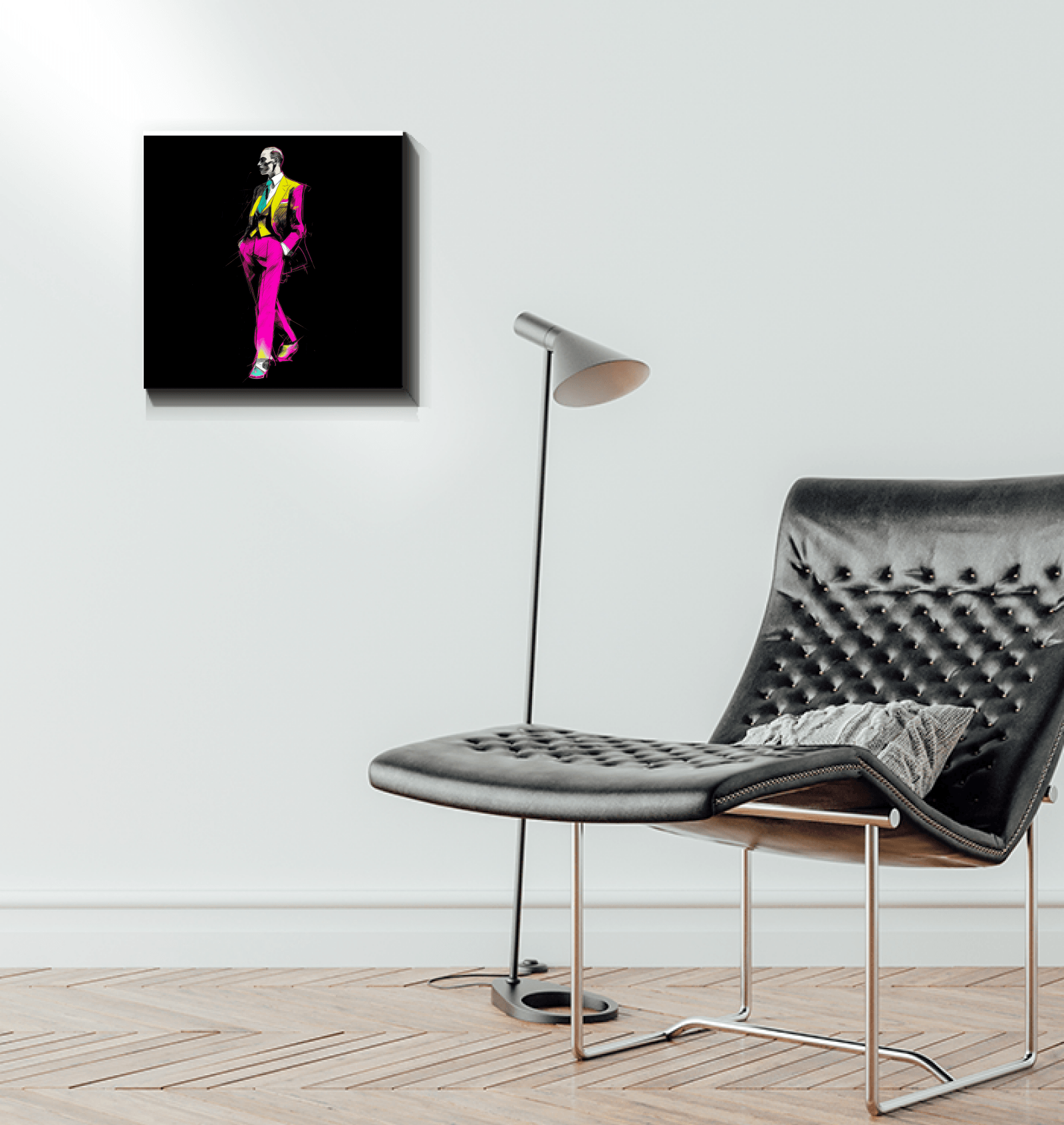 Dynamic Fashion Illustration Canvas - Beyond T-shirts
