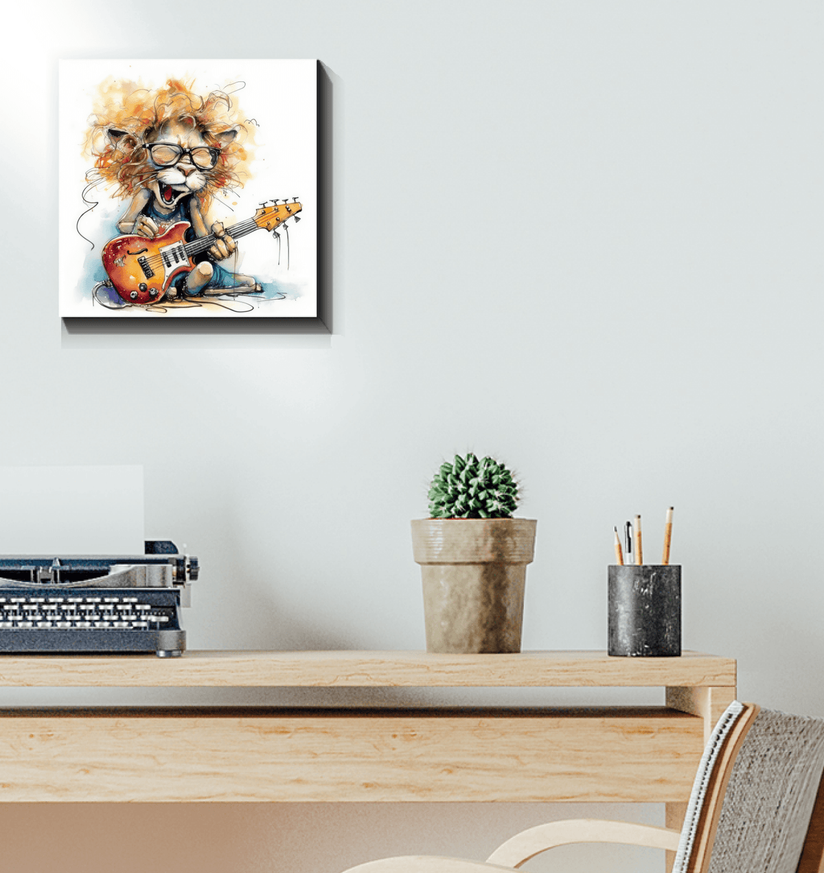 Melodious Mischief Caricature Canvas Art - Beyond T-shirts