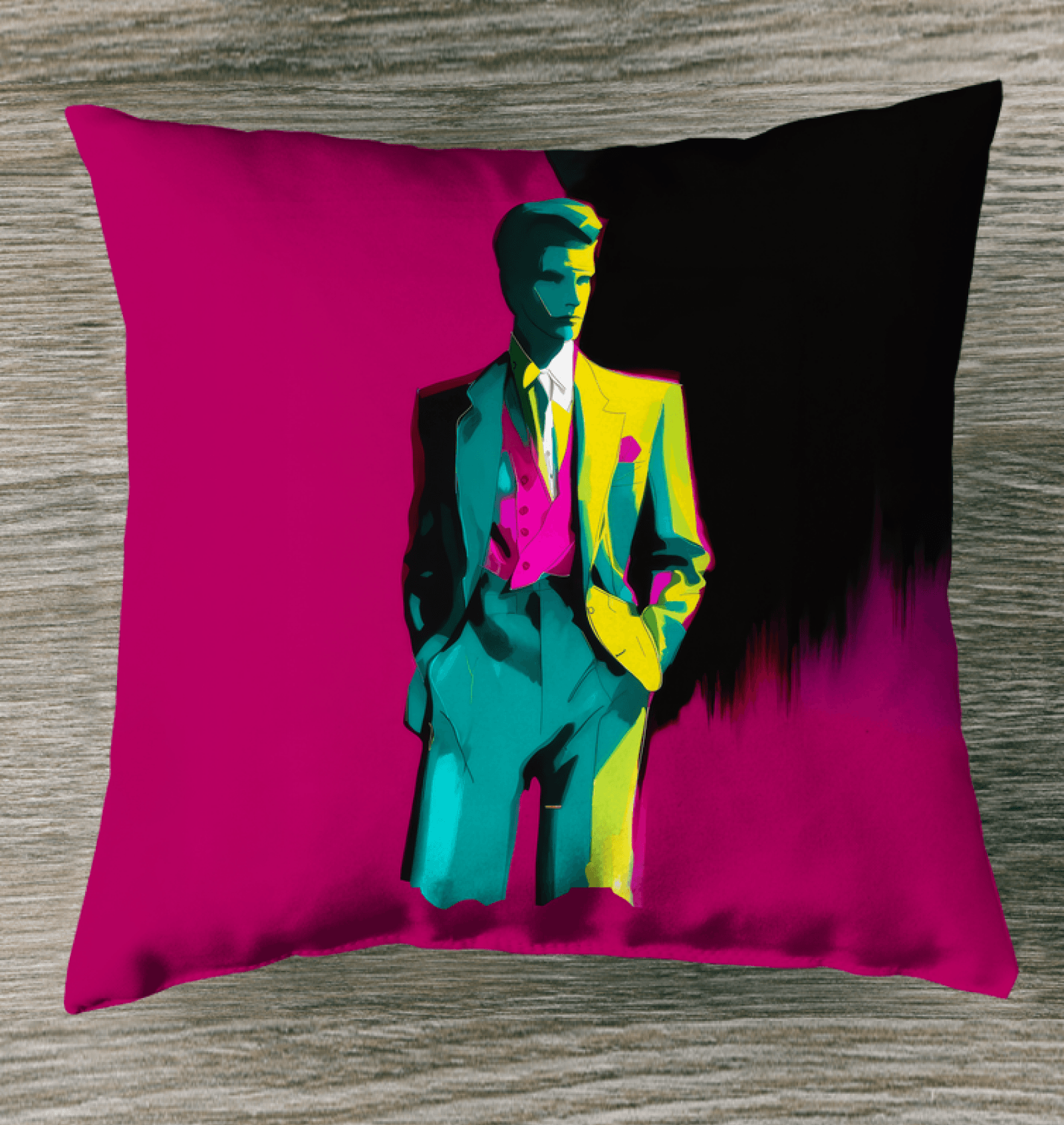 Boho Chic Throw Pillow - Beyond T-shirts