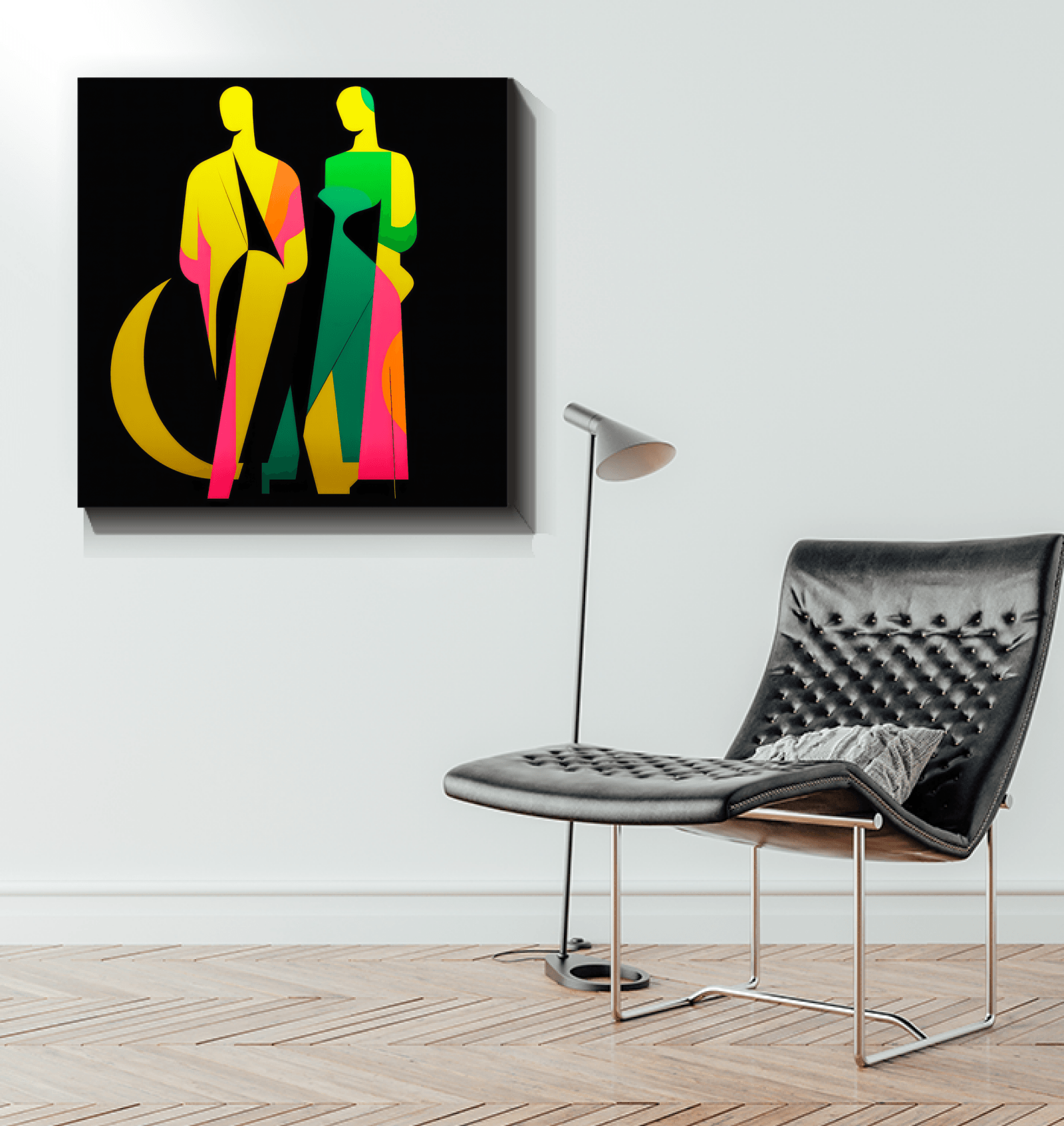 Graffiti Couture Canvas Print - Beyond T-shirts