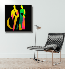 Graffiti Couture Canvas Print - Beyond T-shirts