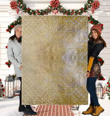 Microfiber Marathon Texture Sherpa Blanket