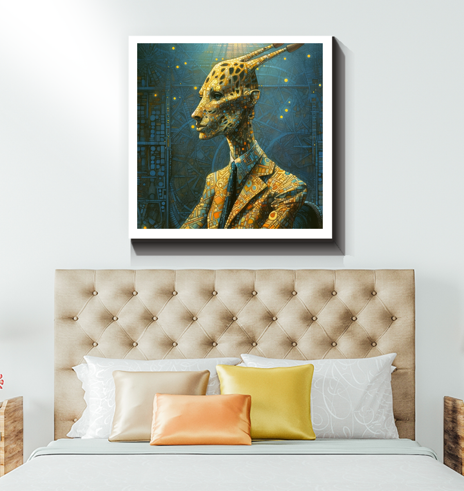Renaissance Rabbit Nobleman Home Decor.