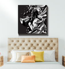 Power Ballad Wrapped Canvas