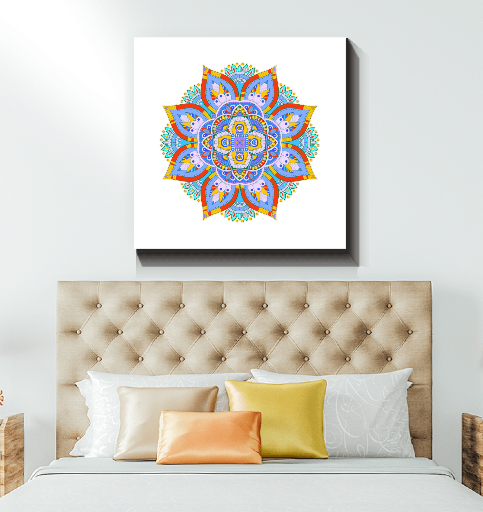 Mandala Reflections Mirror Art - Beyond T-shirts