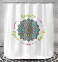 Eternal Cosmic Mandala Curtain - Beyond T-shirts