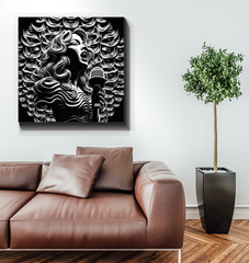 Ballad Bliss Wrapped Canvas