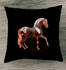 Galloping Horses Prairie Cushion