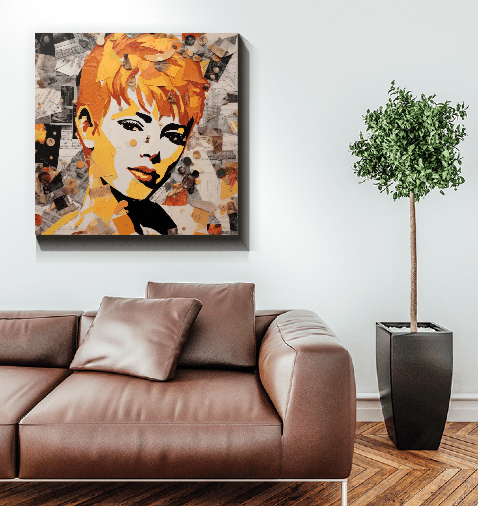 Resonant Expression Wrapped Canvas Notes Of Soul - Beyond T-shirts