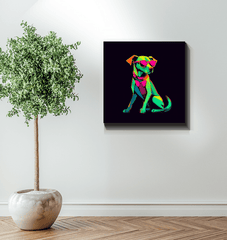 Pawfect Friendship Canvas Artwork - Beyond T-shirts