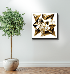 Vibrant Vibes Wrapped Canvas