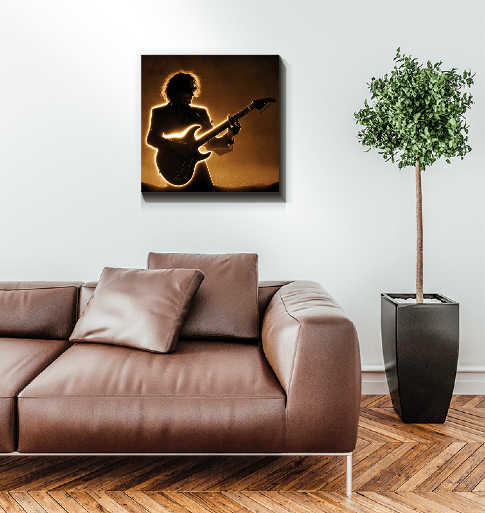 Vinyl Revival - Retro Music Canvas Print - Beyond T-shirts